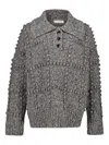 Altuzarra Mitch Wool Sweater In Gray