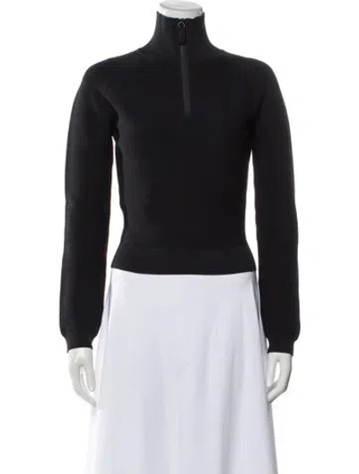 Pre-owned Altuzarra Mock Neck Sweater In Gray