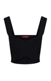 Altuzarra Mylas Knit Top In Black