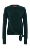 Altuzarra Nalini Tie-detailed Cashmere Sweater In Monstera