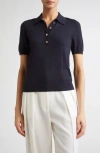 Altuzarra Nemo Merino Wool Blend Cardigan In Blue