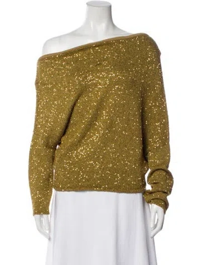 Pre-owned Altuzarra Off-the-shoulder Sweater In Multi