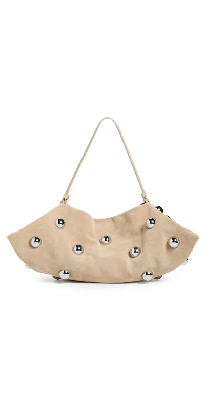 Altuzarra Origami Bag Cappuccino/silver In Neutral