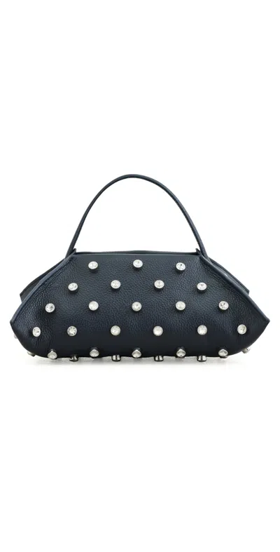 Altuzarra Origami Baguette Bag Berry Blue/crystal