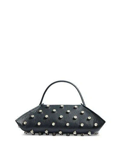 Altuzarra Origami Crystal Baguette Bag In Black