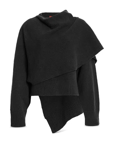Altuzarra Palmer Crewneck Sweater In Black