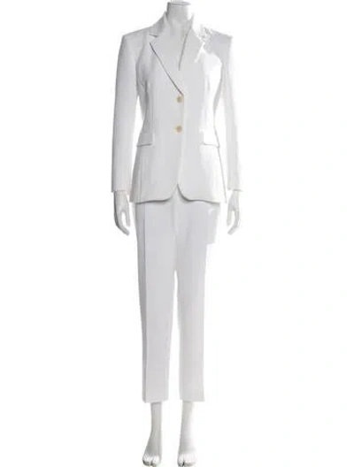 Pre-owned Altuzarra Pant Set In White