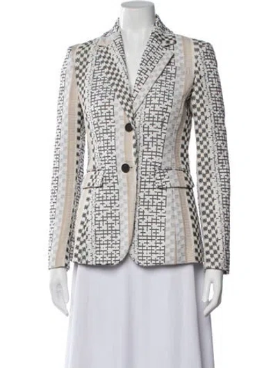 Pre-owned Altuzarra Patterned Blazer In Neutral