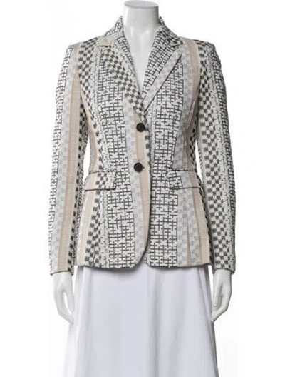 Pre-owned Altuzarra Patterned Blazer In Neutral