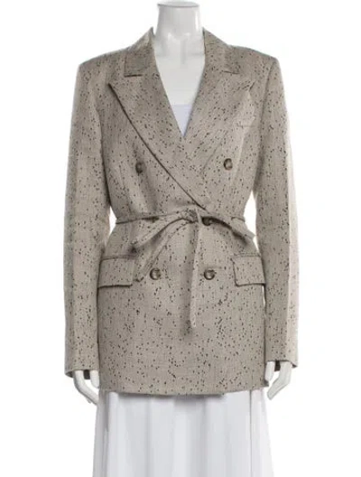 Pre-owned Altuzarra Patterned Blazer W/ Tags In Neutral