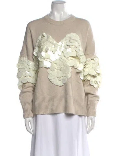 Pre-owned Altuzarra Patterned Crew Neck Sweater In Neutral