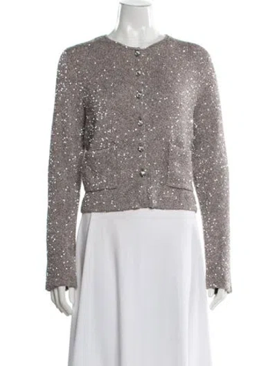 Pre-owned Altuzarra Patterned Jacket In Grey
