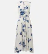 Altuzarra Penny Floral Silk Wrap Dress