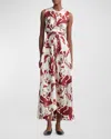 Altuzarra Penny Printed Silk Maxi Dress In Grenadine