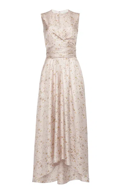 Altuzarra Penny Silk Maxi Dress In Multi