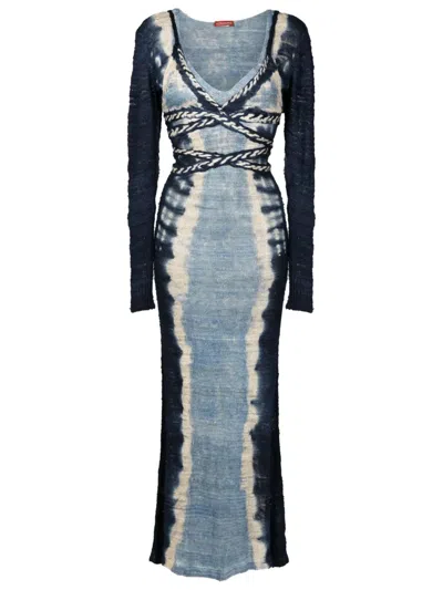 Altuzarra Philomena Tie-dye Maxi Dress In Multi