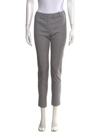 Pre-owned Altuzarra Plaid Print Straight Leg Pants In Multi