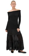 Altuzarra Polly Dress Black In Black