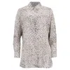 Altuzarra Printed Blouse In Animal Print Silk In Multi