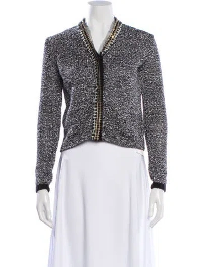 Pre-owned Altuzarra Printed Evening Jacket In Gray