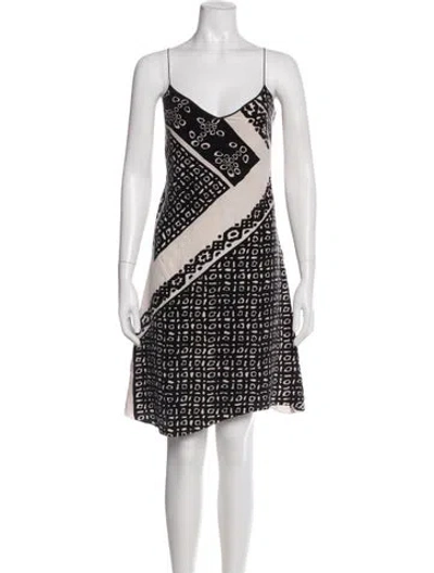 Pre-owned Altuzarra Printed Knee-length Dress In Gray