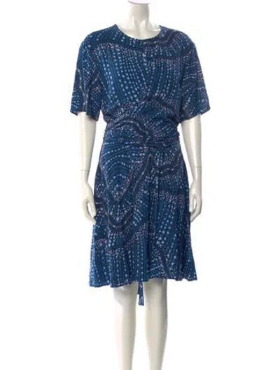 Pre-owned Altuzarra Printed Knee-length Dress In Multi