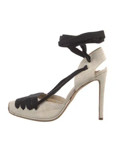 Pre-owned Altuzarra Pumps In Neutral