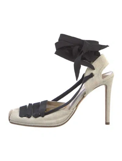 Pre-owned Altuzarra Pumps In Neutral