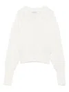 Altuzarra Cliff Ribbed Cotton Cardigan In White