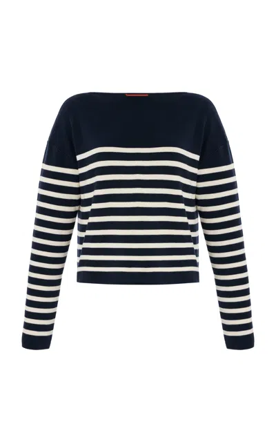 Altuzarra Ronnie Striped Silk-cotton Knit Sweater