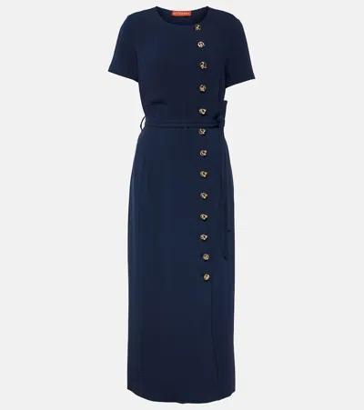 Altuzarra Rosa Midi Dress In Black