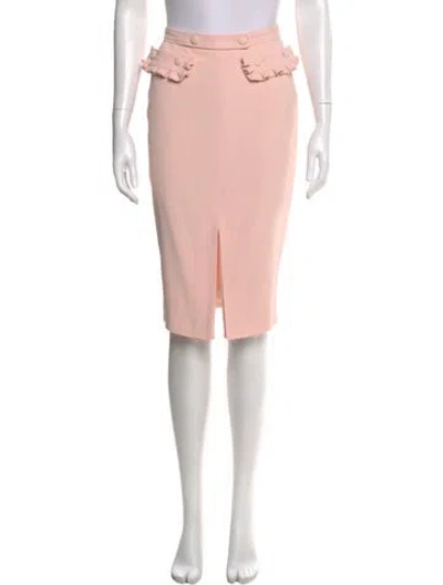 Pre-owned Altuzarra Ruffle Embellishment Knee-length Skirt In Neutral