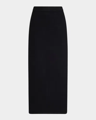 Altuzarra Sander Midi Skirt In Black