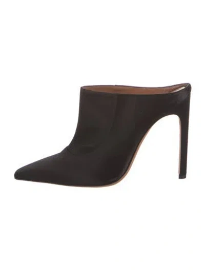 Pre-owned Altuzarra Satin Boots In Black