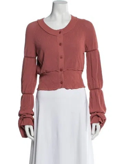 Pre-owned Altuzarra Scoop Neck Sweater In Pink