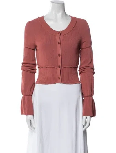 Pre-owned Altuzarra Scoop Neck Sweater In Pink