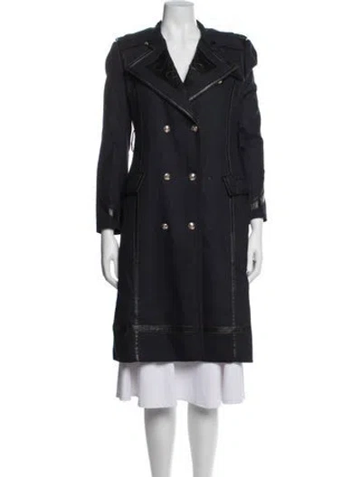 Pre-owned Altuzarra Shearling Coat In Blue