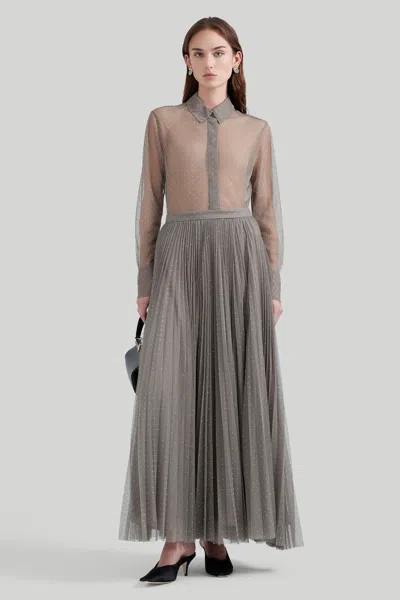 Altuzarra 'sif' Skirt In Gray