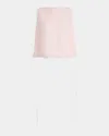 Altuzarra Siggi Side-tie Silk Sleeveless Top In Pink