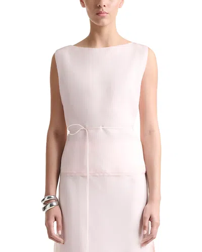 Altuzarra Siggi Silk Top In White