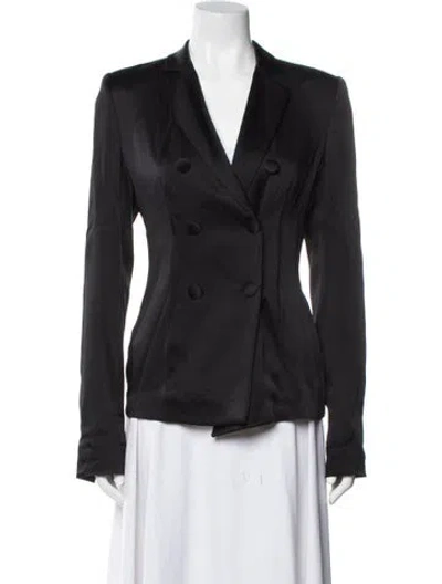 Pre-owned Altuzarra Silk Blazer In Black