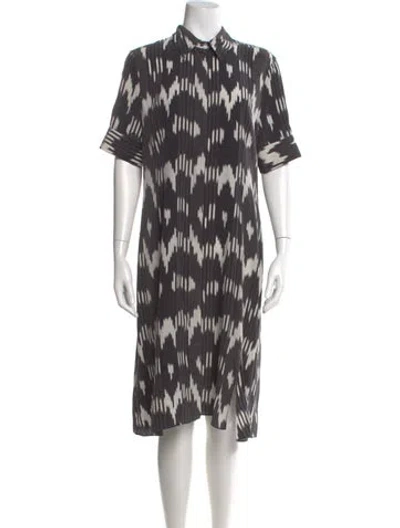 Pre-owned Altuzarra Silk Knee-length Dress In Black