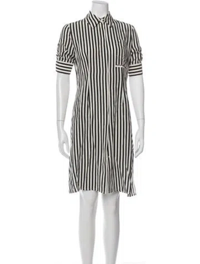 Pre-owned Altuzarra Silk Knee-length Dress In Black