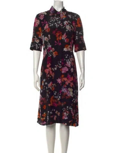 Pre-owned Altuzarra Silk Knee-length Dress In Black