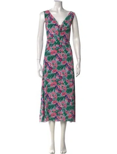 Pre-owned Altuzarra Silk Long Dress In Multi