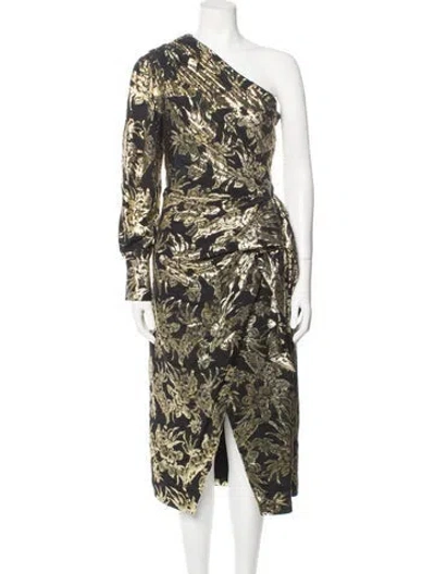 Pre-owned Altuzarra Silk Long Dress In Multi