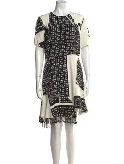 Pre-owned Altuzarra Silk Midi Length Dress In Black