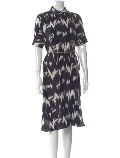 Pre-owned Altuzarra Silk Midi Length Dress In Multi