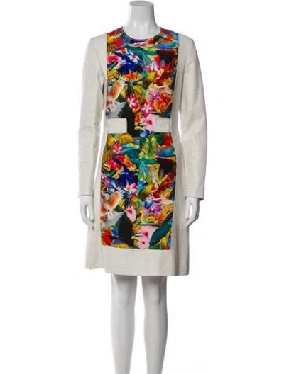 Pre-owned Altuzarra Silk Mini Dress In White