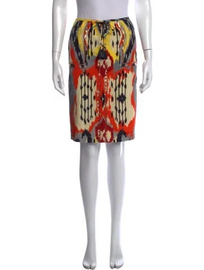 Pre-owned Altuzarra Silk Mini Skirt W/ Tags In Black/grey
